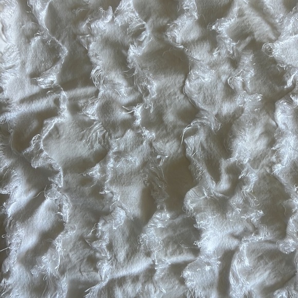 Fifteen Twenty All over Fringe top with Bell Sleeve White Small - Picture 10 of 13